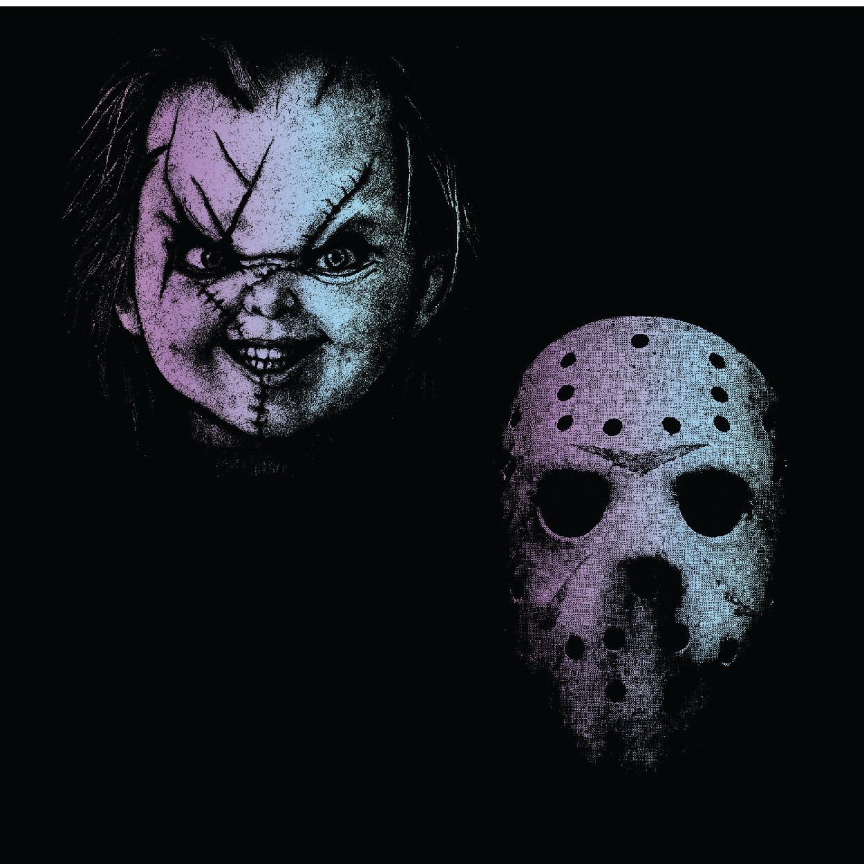 Horror Soft Gradient DTF Gang Sheet 22.5x35"