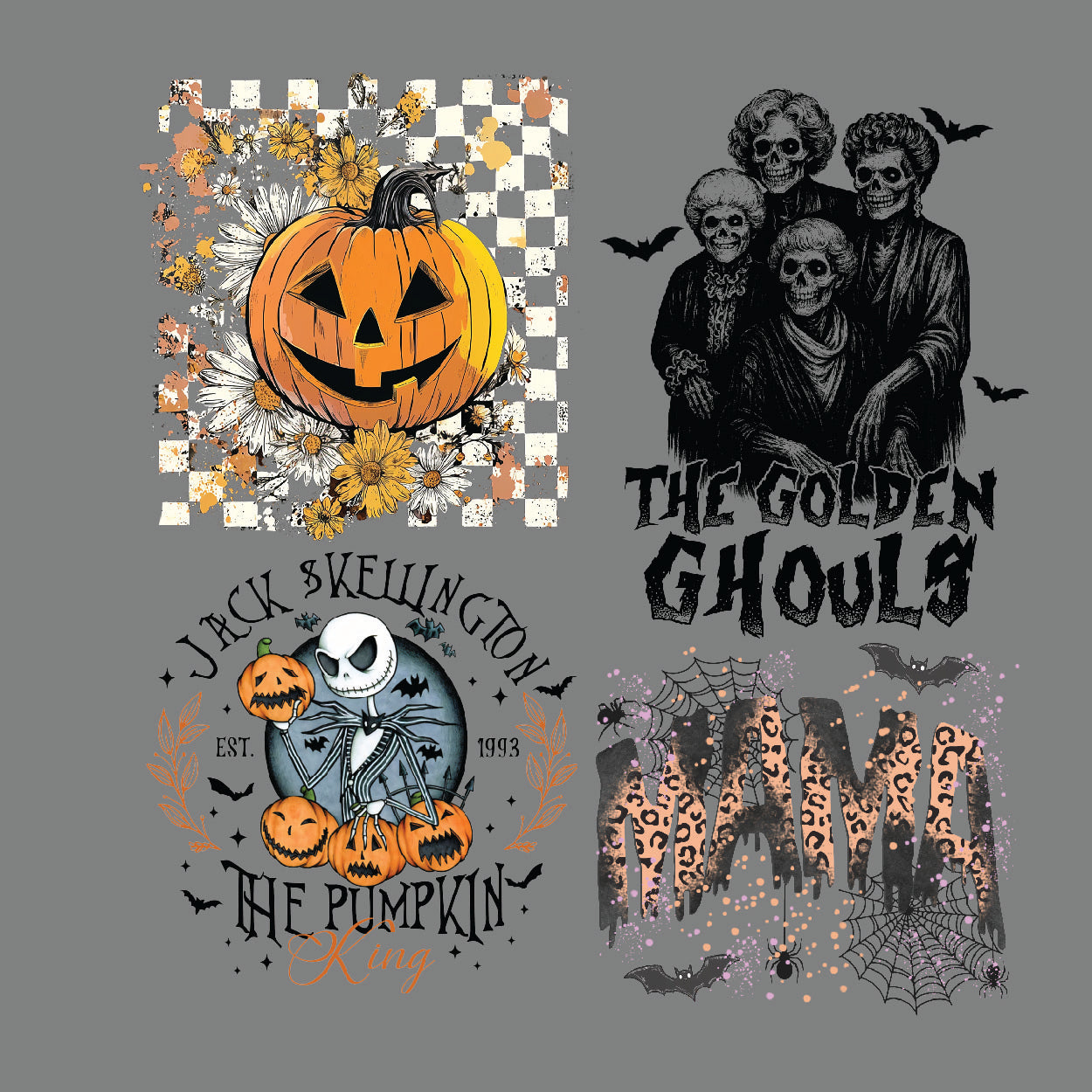 Halloween 3 DTF Gang Sheet 22.5x60"