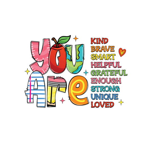 "You Are" Teacher Digital Design
