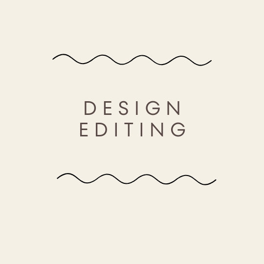 Graphic Design - Editing