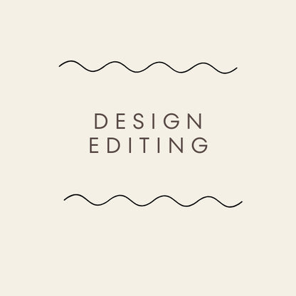 Graphic Design - Editing