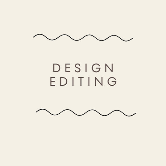 Graphic Design - Editing