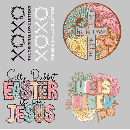 Christian Easter DTF Gang Sheet - 22x71