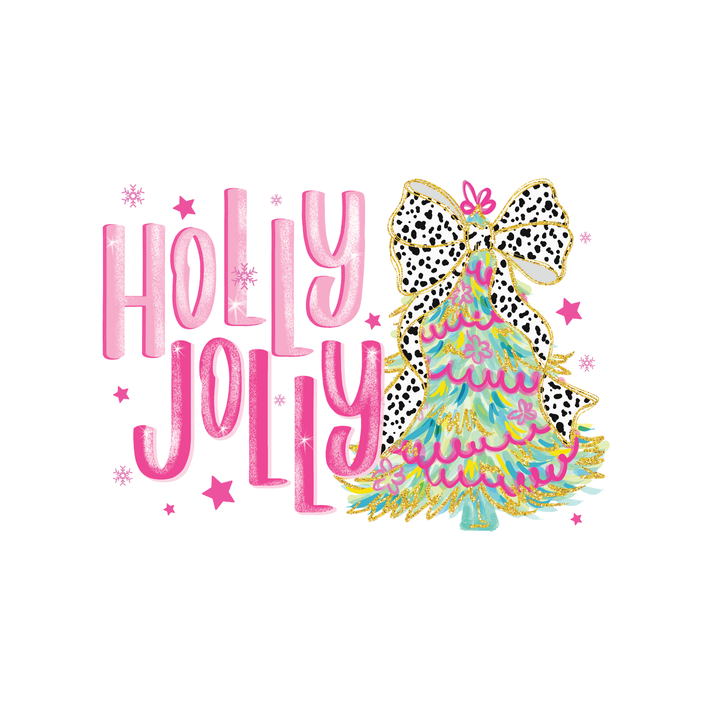 Holly Jolly Pastel