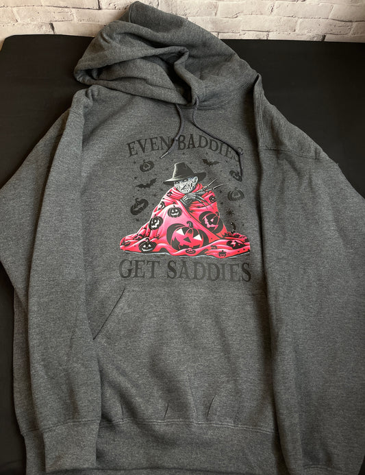 Even Baddies Get Saddies Hoodie