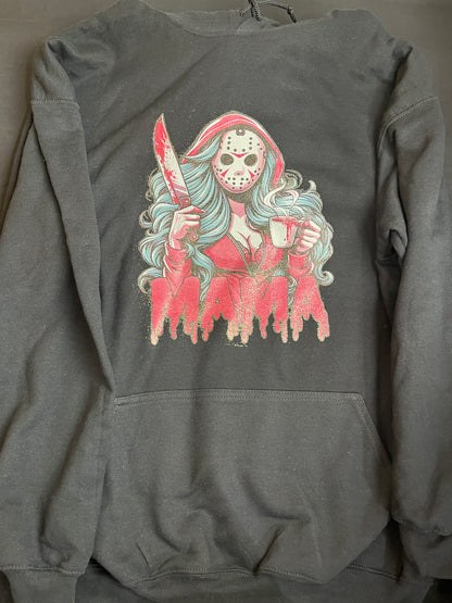 Horror Mama - GLITTER - Hoodie - Jason