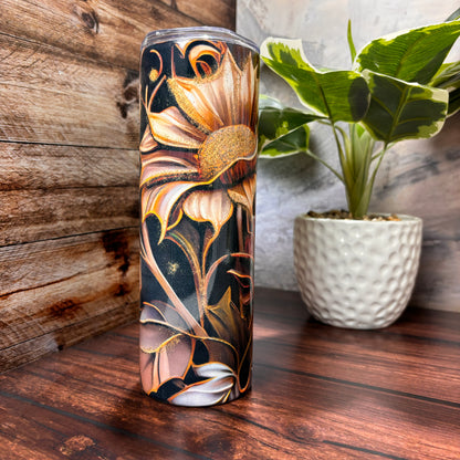 Whimsical Sunflower - 20oz Tumbler