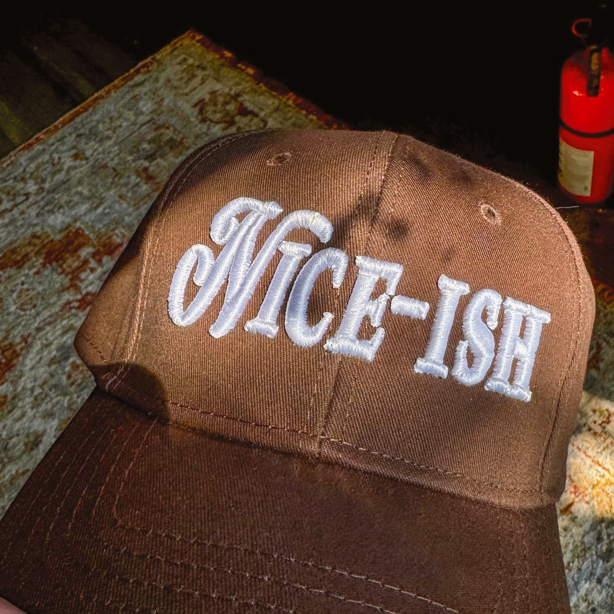 Nice-ish Hat - Flat or 3D Puff