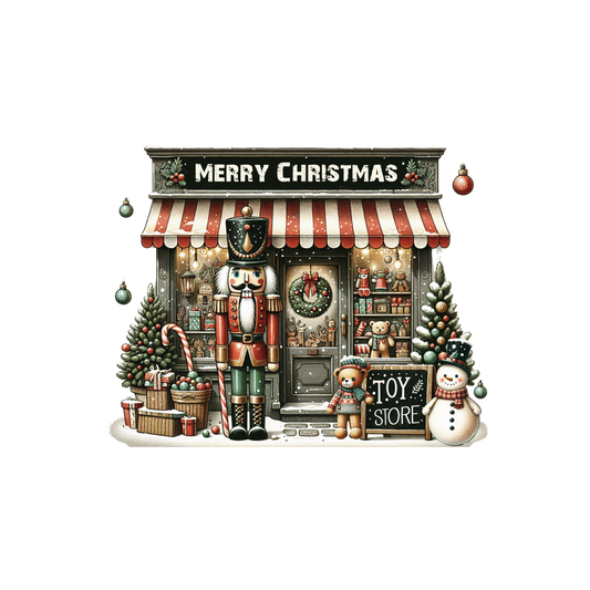 Nutcracker Toy Store Digital Design