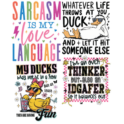 Sarcastic DTF Gang Sheet