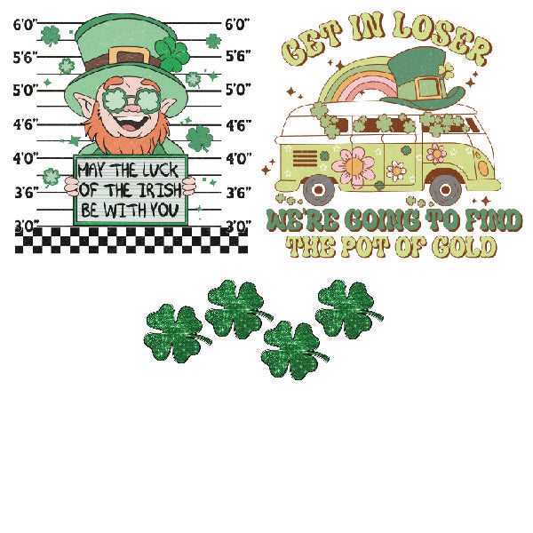 St. Patrick's Day DTF Gang Sheet - 22x55