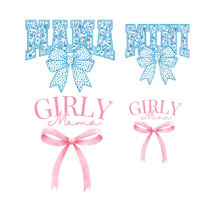 Mama/Mini (Youth Sizes)DTF Gang Sheet 22.5"x60"