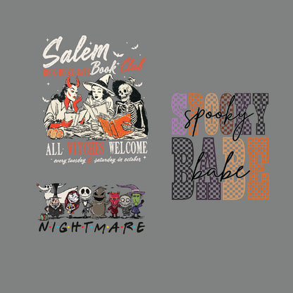 Halloween 2 DTF Gang Sheet 22.5x60"