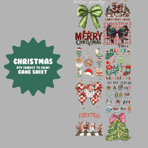 Christmas Gang Sheet