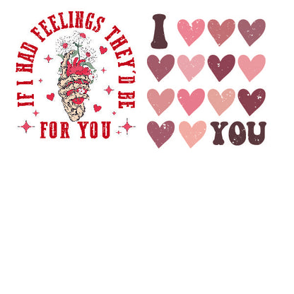 Valentine's Days DTF Gang Sheet - 22x50