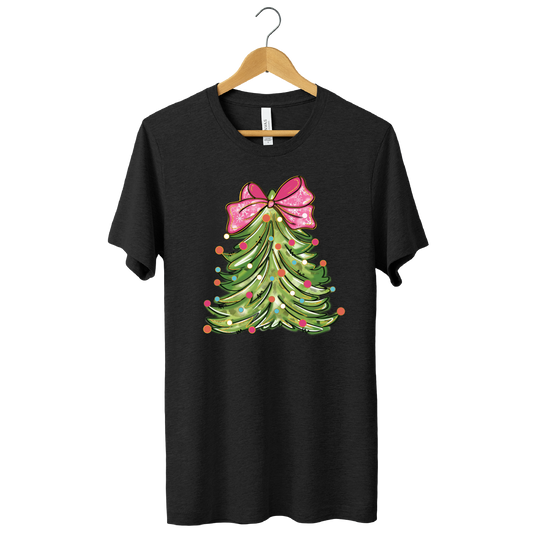 Watercolor Christmas Tree DTF Transfer