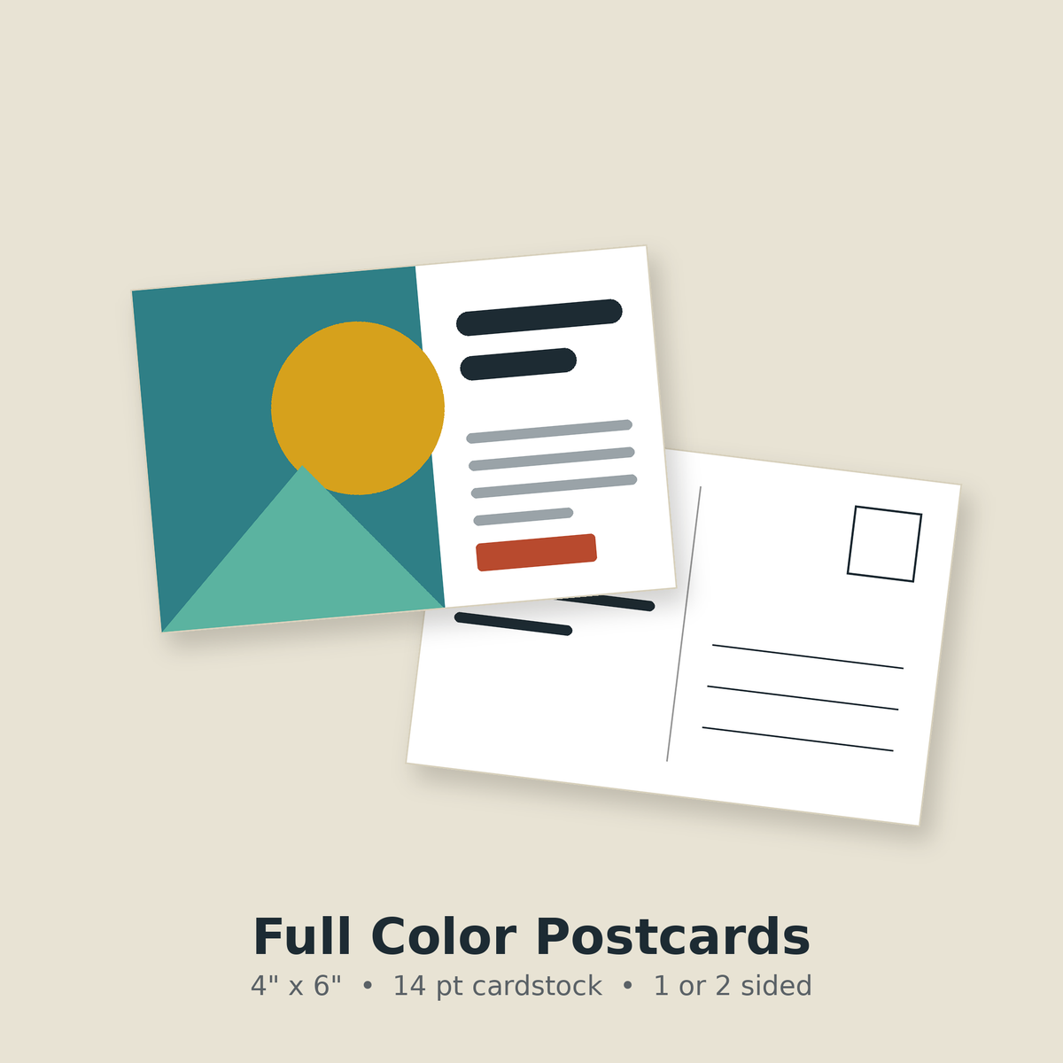 Full Color Postcards – 4 x 6