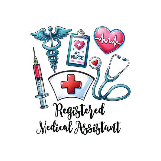 Registered Medical Assistant DTF Transfer