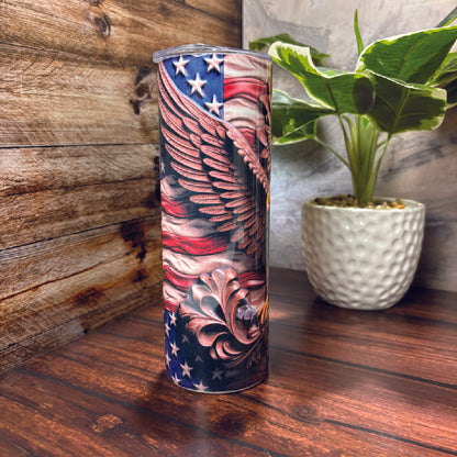 Patriotic Eagle 3D - 20oz